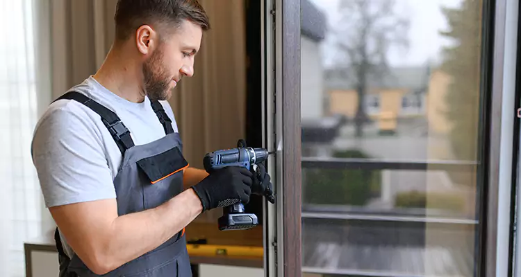 Sliding Screen Door Handle Repair in Ojus, FL